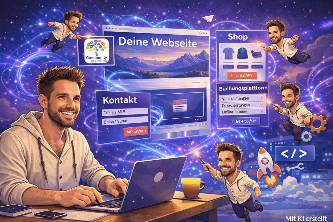 Deine professionelle Webseite und App aufbauen